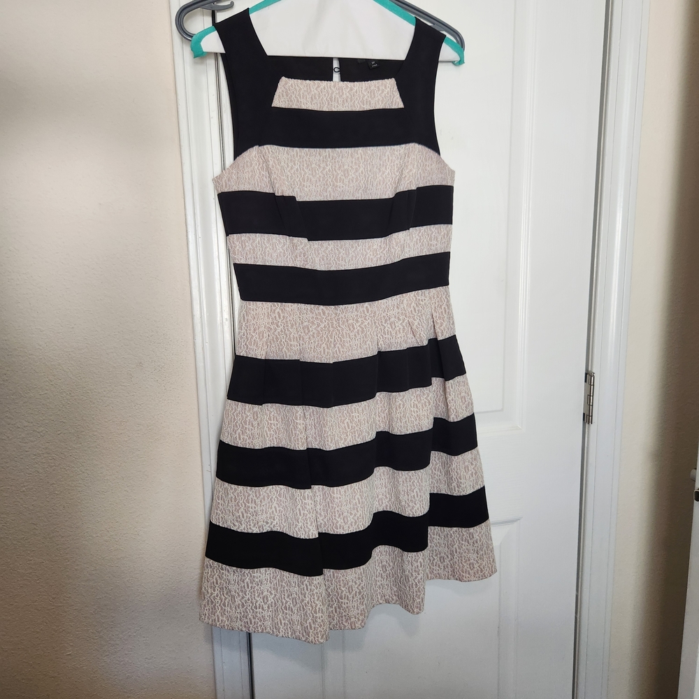 Tahari Black Dress